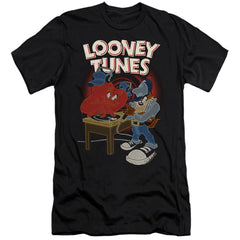 Looney Tunes DJ Looney Tunes Men's Ultra-Soft 30/1 Cotton Slim Short-Sleeve T-Shirt