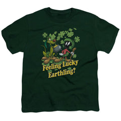 Looney Tunes Feeling Lucky Youth 18/1 100% Cotton Short-Sleeve T-Shirt