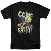 Looney Tunes Going Batty Men's 18/1 Cotton Short-Sleeve T-Shirt