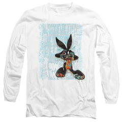 Looney Tunes Graffiti Rabbit Men's 18/1 Cotton Long-Sleeve T-Shirt