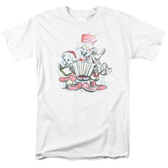Looney Tunes Holiday Sketch Men's 18/1 Cotton Short-Sleeve T-Shirt