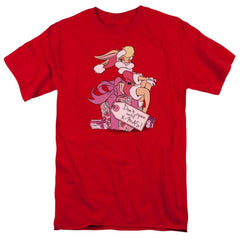 Looney Tunes Lola Present Men's 18/1 Cotton Short-Sleeve T-Shirt