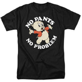 Looney Tunes No Pants Men's 18/1 Cotton Short-Sleeve T-Shirt