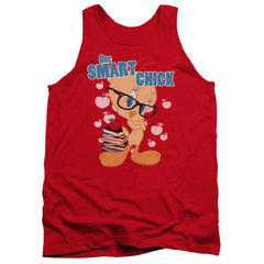 Looney Tunes One Smart Chick Men's 18/1 Cotton Tank Top