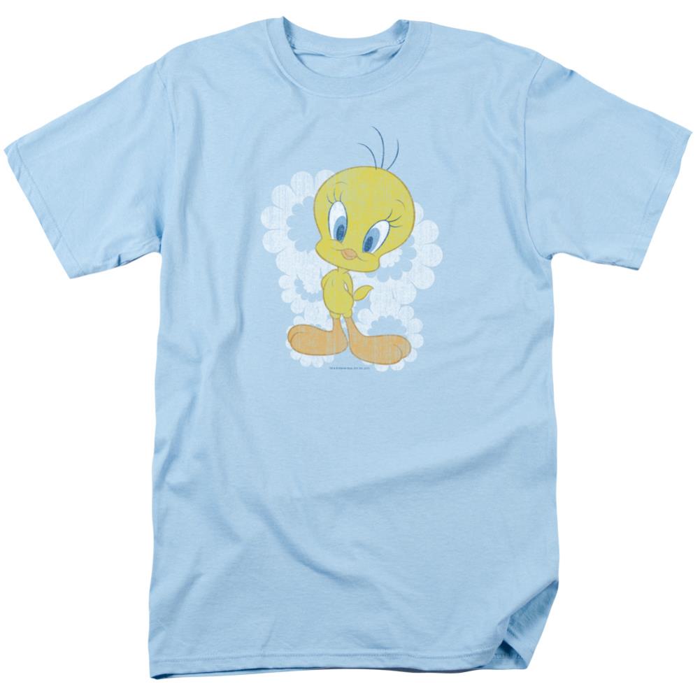 Looney Tunes Retro Tweety Men's 18/1 Cotton Short-Sleeve T-Shirt