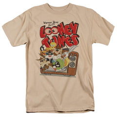 Looney Tunes Saturday Mornings Men's 18/1 Cotton Short-Sleeve T-Shirt