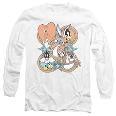 Looney Tunes Screen Stars Men's 18/1 Cotton Long-Sleeve T-Shirt