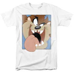 Looney Tunes Taz Closeup Men's 18/1 Cotton Short-Sleeve T-Shirt