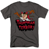 Looney Tunes Taz Terror Men's 18/1 Cotton Short-Sleeve T-Shirt