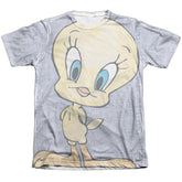Looney Tunes Tweety Girl Men's Regular Fit Poly Cotton Short-Sleeve T-Shirt