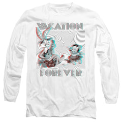 Looney Tunes Vacation Forever Men's 18/1 Cotton Long-Sleeve T-Shirt