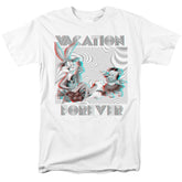 Looney Tunes Vacation Forever Men's 18/1 Cotton Short-Sleeve T-Shirt