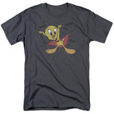 Looney Tunes Vampire Tweety Men's 18/1 Cotton Short-Sleeve T-Shirt