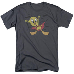 Looney Tunes Vampire Tweety Men's 18/1 Cotton Short-Sleeve T-Shirt