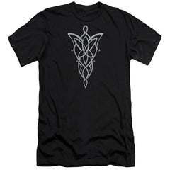 Lord Of The Rings Arwen Necklace Men's Ultra-Soft 30/1 Cotton Slim Short-Sleeve T-Shirt