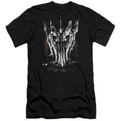 Lord Of The Rings Big Sauron Head Men's Ultra-Soft 30/1 Cotton Slim Short-Sleeve T-Shirt