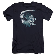 Lord Of The Rings Cave Troll Men's Ultra-Soft 30/1 Cotton Slim Short-Sleeve T-Shirt