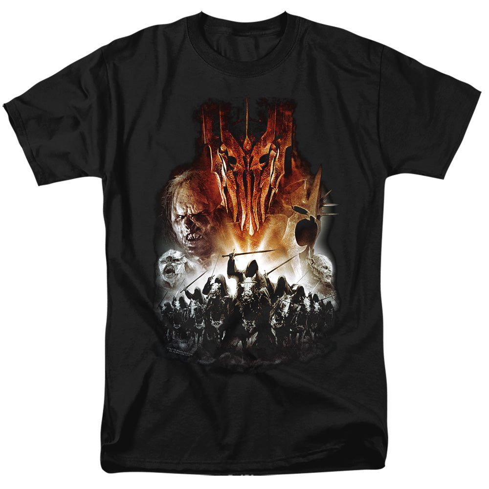 Lord Of The Rings Evil Rising Men's 18/1 Cotton Short-Sleeve T-Shirt