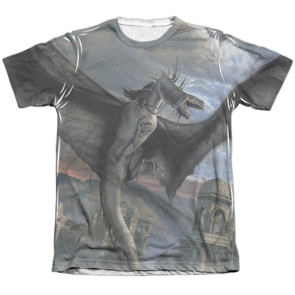 Lord Of The Rings Fellbeast Men's Regular Fit Poly Cotton Short-Sleeve T-Shirt