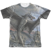 Lord Of The Rings Fellbeast Men's Regular Fit Poly Cotton Short-Sleeve T-Shirt