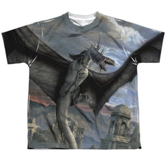 Lord Of The Rings Fellbeast Youth Regular Fit Poly Short-Sleeve T-Shirt