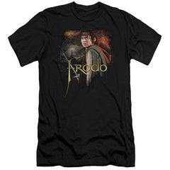 Lord Of The Rings Frodo Men's Ultra-Soft 30/1 Cotton Slim Short-Sleeve T-Shirt