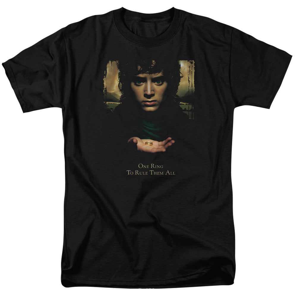 Lord Of The Rings Frodo One Ring Men's 18/1 Cotton Short-Sleeve T-Shirt