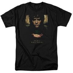 Lord Of The Rings Frodo One Ring Men's 18/1 Cotton Short-Sleeve T-Shirt