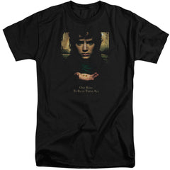 Lord Of The Rings Frodo One Ring Men's 18/1 Tall Cotton Short-Sleeve T-Shirt