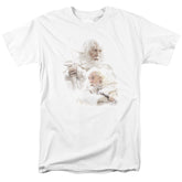 Lord Of The Rings Gandalf The White Men's 18/1 Cotton Short-Sleeve T-Shirt