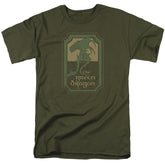 Lord Of The Rings Green Dragon Tavern Men's 18/1 Cotton Short-Sleeve T-Shirt
