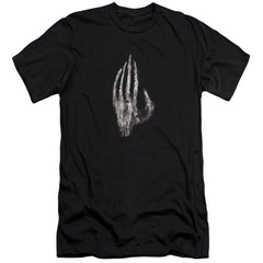 Lord Of The Rings Hand Of Saruman Men's Ultra-Soft 30/1 Cotton Slim Short-Sleeve T-Shirt