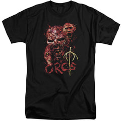 Lord Of The Rings Orcs Men's 18/1 Tall Cotton Short-Sleeve T-Shirt
