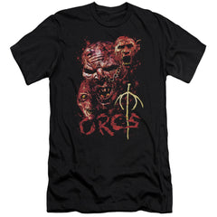 Lord Of The Rings Orcs Men's Ultra-Soft 30/1 Cotton Slim Short-Sleeve T-Shirt