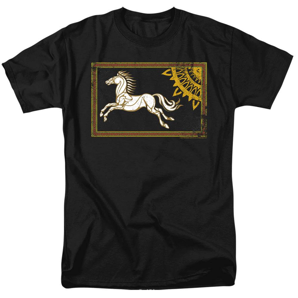 Lord Of The Rings Rohan Banner Men's 18/1 Cotton Short-Sleeve T-Shirt