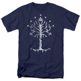 Lord Of The Rings Tree Of Gondor Men's 18/1 Cotton Short-Sleeve T-Shirt
