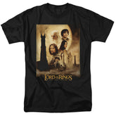 Lord Of The Rings Tt Poster Men's 18/1 Cotton Short-Sleeve T-Shirt