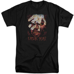 Lord Of The Rings Uruk Hai Men's 18/1 Tall Cotton Short-Sleeve T-Shirt
