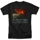 Lord Of The Rings Walk In Mordor Men's 18/1 Cotton Short-Sleeve T-Shirt