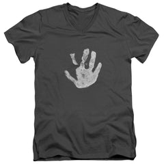 Lord Of The Rings White Hand Men's 30/1 Cotton Slim V-Neck T-Shirt