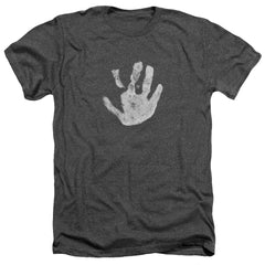 Lord Of The Rings White Hand Men's 30/1 Heather 60 40 Poly Short-Sleeve T-Shirt