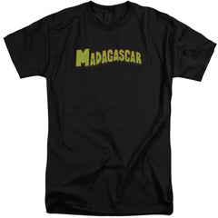 Madagascar Logo Men's 18/1 Tall Cotton Short-Sleeve T-Shirt