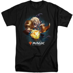 Magic The Gathering Ajani Men's 18/1 Tall Cotton Short-Sleeve T-Shirt