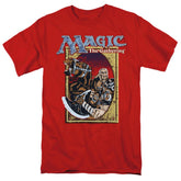 Magic The Gathering Fifth Edition Deck Art Men's 18/1 Cotton Short-Sleeve T-Shirt