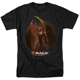 Magic The Gathering Nicol Bolas Men's 18/1 Cotton Short-Sleeve T-Shirt