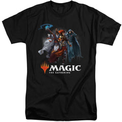 Magic The Gathering Planeswalkers Men's 18/1 Tall Cotton Short-Sleeve T-Shirt