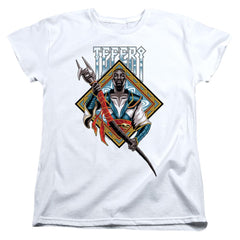 Magic The Gathering Teferi Women's 18/1 Cotton Short-Sleeve T-Shirt