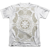 Magic The Gathering White Mana Men's Regular Fit Poly Cotton Short-Sleeve T-Shirt