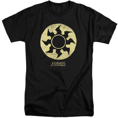 Magic The Gathering White Symbol Men's 18/1 Tall Cotton Short-Sleeve T-Shirt
