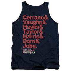 Major League Team Roster Men's 18/1 Cotton Tank Top